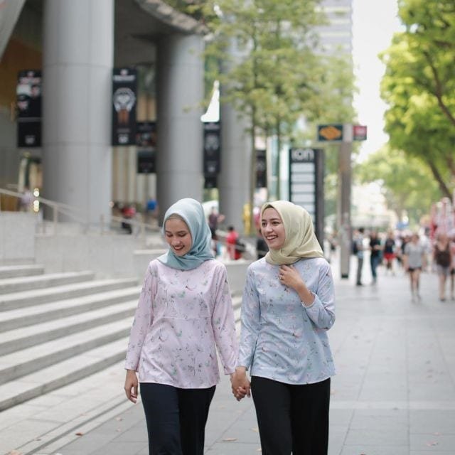 Hijab voal polos. Image: hipwee.com