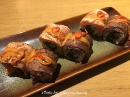 Evolution Roll di Sushi Groove. Image: @Nurulamanaf