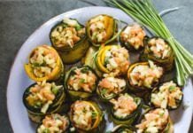 Resep Zucchini Salmon Gulung, Makanan Sehat Untuk Sarapan! Zucchini Salmon Gulung