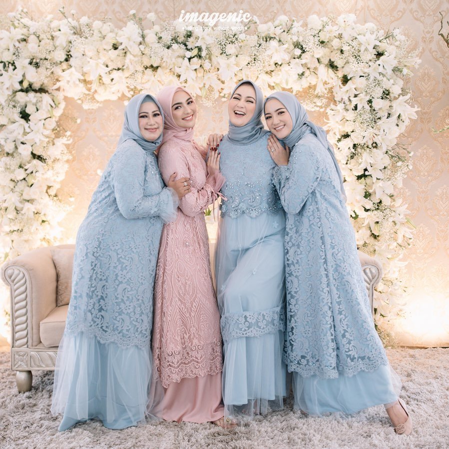 Model Kebaya Hijab Modern Untuk Acara Pernikahan, Simpel dan Stylish