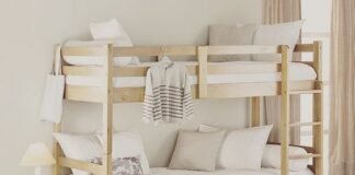 Desain Tempat Tidur Tingkat Minimalis dan Aesthetic! Desain Kasur Tingkat Buat Kamar