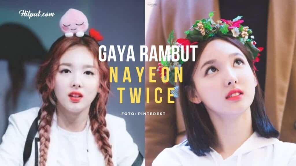 gaya rambut nayeon twice