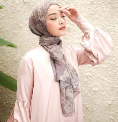 gaya hijab pashmina