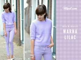 tips mix and match warna lilac