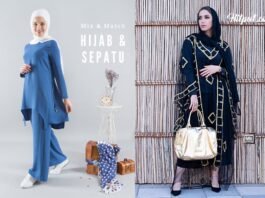 outfit hijab dan snekaers