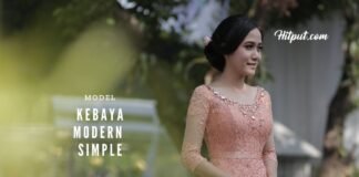 Model Kebaya Modern Simple Tapi Mewah dengan Warna Terang model kebaya simple tapi mewah