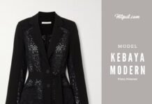 Model Kebaya Modern Warna Gelap, Fashion Ala Gadis Kretek kebaya warna gelap