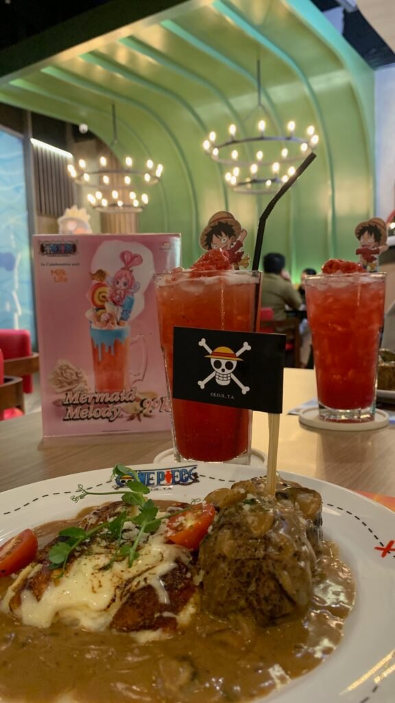 menu cafe one piece senayan