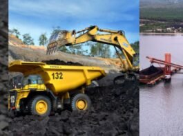 saham golden energy mines gems