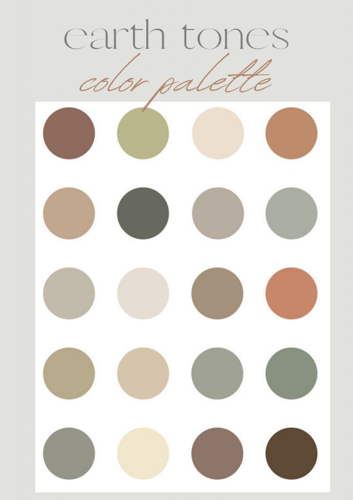 warna earth tone